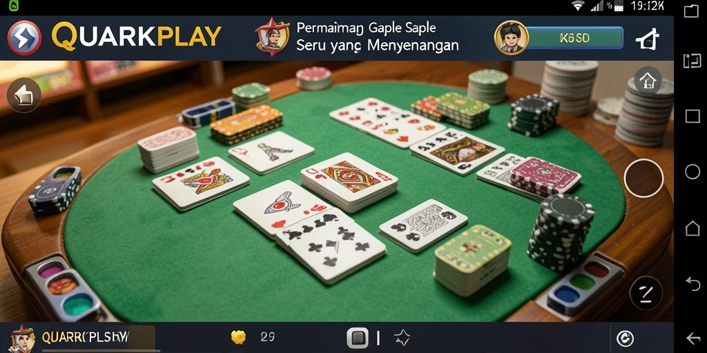 Tampilan gameplay seru dan strategi di QUARKPLAY.