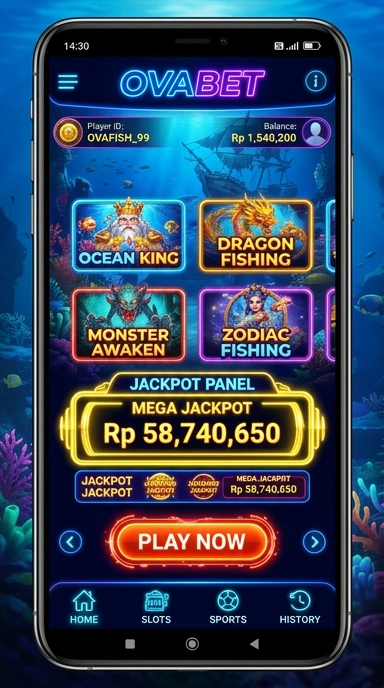 Pengguna menikmati berbagai fitur menarik dalam aplikasi ovabet.